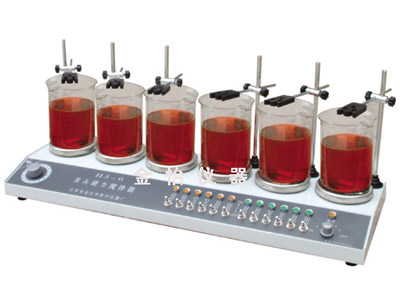 HJ-4B Multi-unit Magnetic Stirrer  With Hotplate